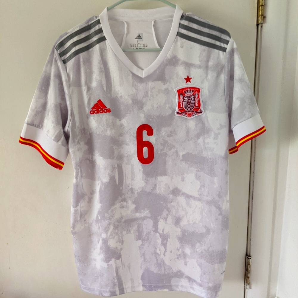 Spain 2020 Marcos Llorente Jersey Soccer